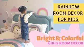 Bright and Cheerful Kids Room Decor | Rainbow Theme 🌈 | Belleven Kids Room Tour