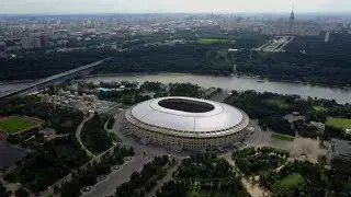 Football/WC-18: Moscow stadiums from above