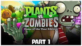 Plants Vs Zombies 100% Walkthrough Part 1: Adventure Mode + All Achievements