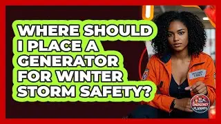 Where Should I Place A Generator For Winter Storm Safety? - Your Emergency Planner