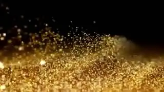 LOOP Gold Dust wind Particles hd Background   YouTube