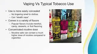 Not Blowing Smoke - Community Health Education