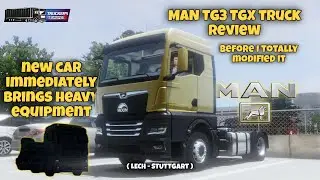 MAN TG3 TGX Truck Review | Truckers of Europe 3 Gameplay