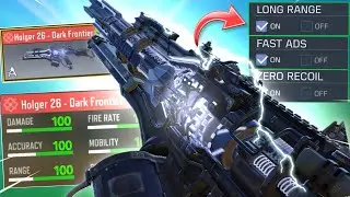 *NEW* HOLGER 26 Best Gunsmith | Holger 26 Best Attachments Season 4 COD Mobile | Holger 26 Loadout