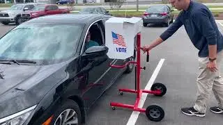 Printelect's ExpressVote Curbside Cart