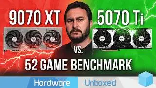 Radeon RX 9070 XT vs. GeForce RTX 5070 Ti, 52 Game Benchmark @ 1440p & 4K (2026 Update)