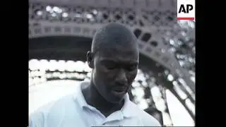 Fire on Eiffel Tower