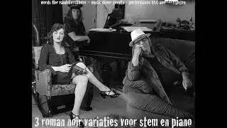 Drie variaties in de gestroomlijnde vorm van een femme fatale