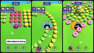 Idle Hole: Collect and Grow Gameplay Android Mobile
