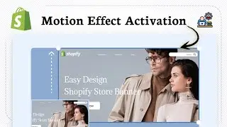 Как добавить анимацию к баннеру с изображением в Shopify