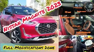 NISSAN MAGNITE FUL MODIFICATIONS🔥🔥 | #magnite #nissanmagnitemodified #caraccessoriescoimbatore