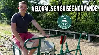 JE FAIS DU VÉLO SUR RAILS EN NORMANDIE ! (c'est fun) LE LUTÉCIEN