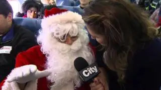 Children take flight to meet Santa