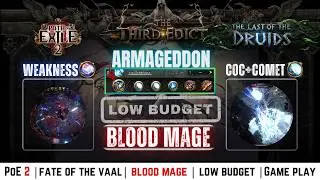 PoE2 0.4 | Blood Mage | ลาบ+หยดน้ำ | Low budget (