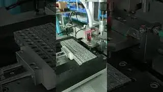 Automatic terminal block connector bar assembly machine#factory #automationindustry #auto