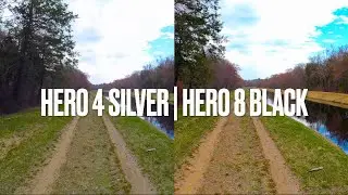 GoPro HERO4 Silver VS GoPro HERO8 Black | FOOTAGE COMPARISON