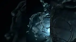 Exploration of realistic fluids in Houdni FLIP #shorts