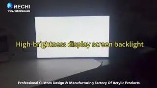 RECHI |Retail Display & Store Fixture Factory| Illuminated Light Guiding Backlight Plate
