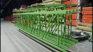 COLO Fully Automatic Powder Coating Line for Pallet Rack