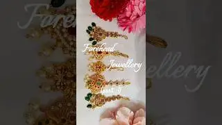 💫 Forehead Jewellery #jewelry #designerjeweller #fashionjewellery #weddingjewellery #papidibilla