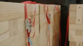 M&uuml;llfreier Lieferprozess und Logistik der mikro-modularen Briqs