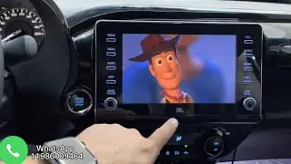 Toyota Hilux SRX 2022 - Fizemos o desbloqueio de Tela com vários aplicativos e LED Interno, Confira
