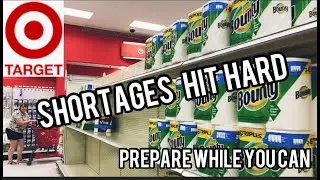Shortages Hit Target Hard | Food Shortages | Bare and Empty Shelves