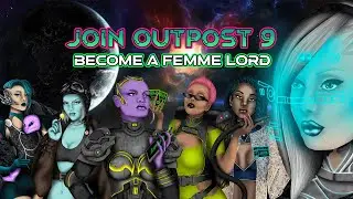 Femme Lords of Outpost 9 Metaverse NFT