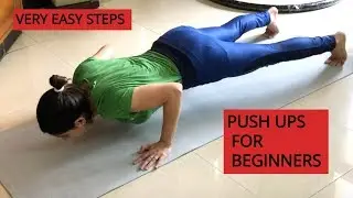 How to do PUSH UPS at home for beginners | how to do a push up | Push up kaise kare
