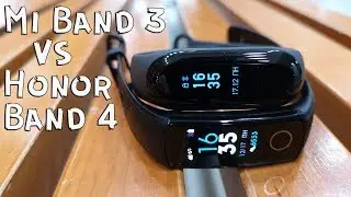 Xiaomi mi band 3 vs Huawei honor band 4 II Лучший только один