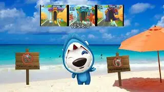 Talking Tom Gold Run - Baby Shark Kids TV China Dragon World (Official Music Video)