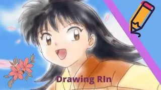 Drawing Rin from Inuyasha