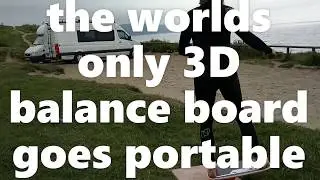 Portable 3D balance board - The new Porto LongTail - by CoolBoard balance boards