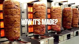 How It's Made Kebab - Doner Kebab Factory LOOK HERE