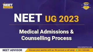 NEET UG 2023 Admissions & Counselling process | MBBS BDS AYUSH Admissions | State quota counselling
