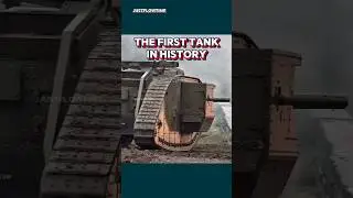 Первый танк в истории &mdash; легендарная британская реплика Mark I в действии #military