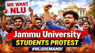 Jammu University students raised demand for NLU