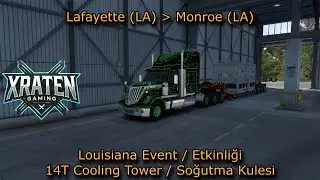 Cooling Tower Delivery / Soğutma Kulesi Teslimatı / American Truck Simulator / Logitech G29