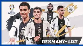 Players Called Up by Germany for Euro 2024: Complete List!