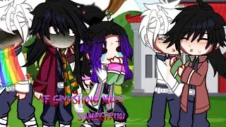 If giyushino meet sanegiyuu || gacha club || || giyushino || || kny || || my au || || cringe ||