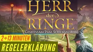 Herr der Ringe Gemeinsam zum Schicksalsberg Regeln Anleitung kooperativ