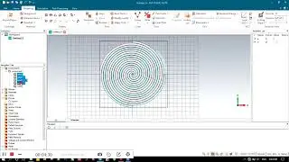 How to draw a MAW spiral antenna in cst