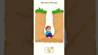 Dop2 | level 447 | Get out of the  pit | delete one part | #dop2 #solve #shorts