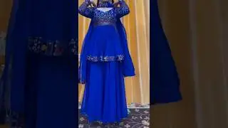 अमरेला प्लाजो सूट कैसे पहने👗😍 Design Umbrella plazo suit #shortvideo #plazokurti #plazodress #dress