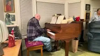 George K Jarvis playing piano Jan 2025 Take 1