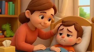 Boo Boo I'm Sick Song for Kids | New Nursery Rhymes 2026 | Baby Care Songs | Cocomelon Style