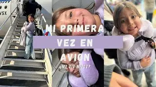 Mi primera vez en Avión ✈️ creen que me dio miedo? 🤔