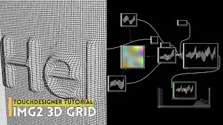 Учебное пособие по преобразованию изображения в 3D-сетку TouchDesigner
