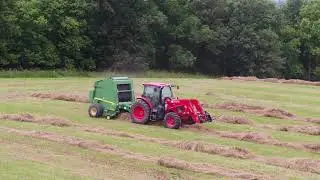 Kubota LA2255 Iowa 2019 Making Hay