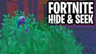 *NIEUWE LOCATIES* HIDE & SEEK MINI-GAME! - Fortnite: Battle Royale Playground (Nederlands)